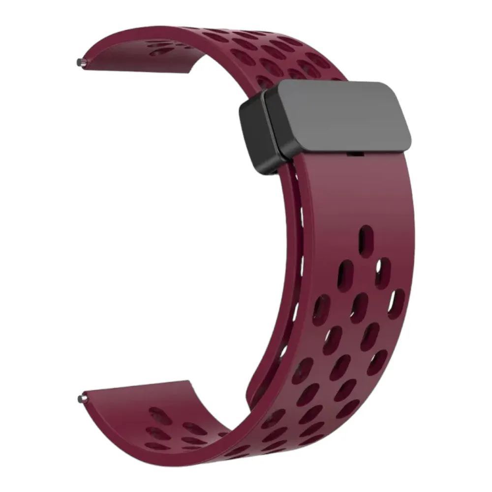 Vaer Range compatible Silicone Magnetic Sports Watch Straps