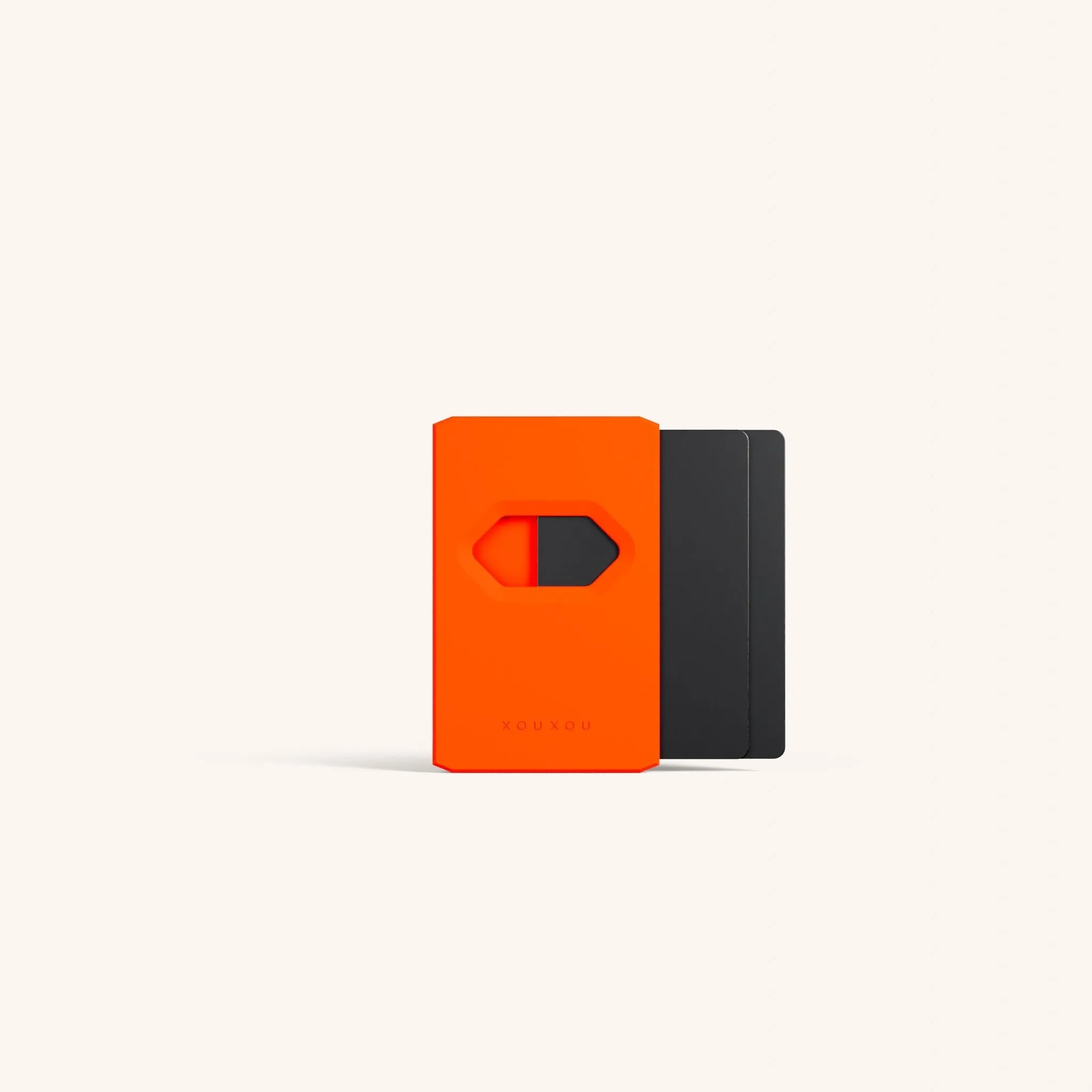 Wallet in Neon Orange