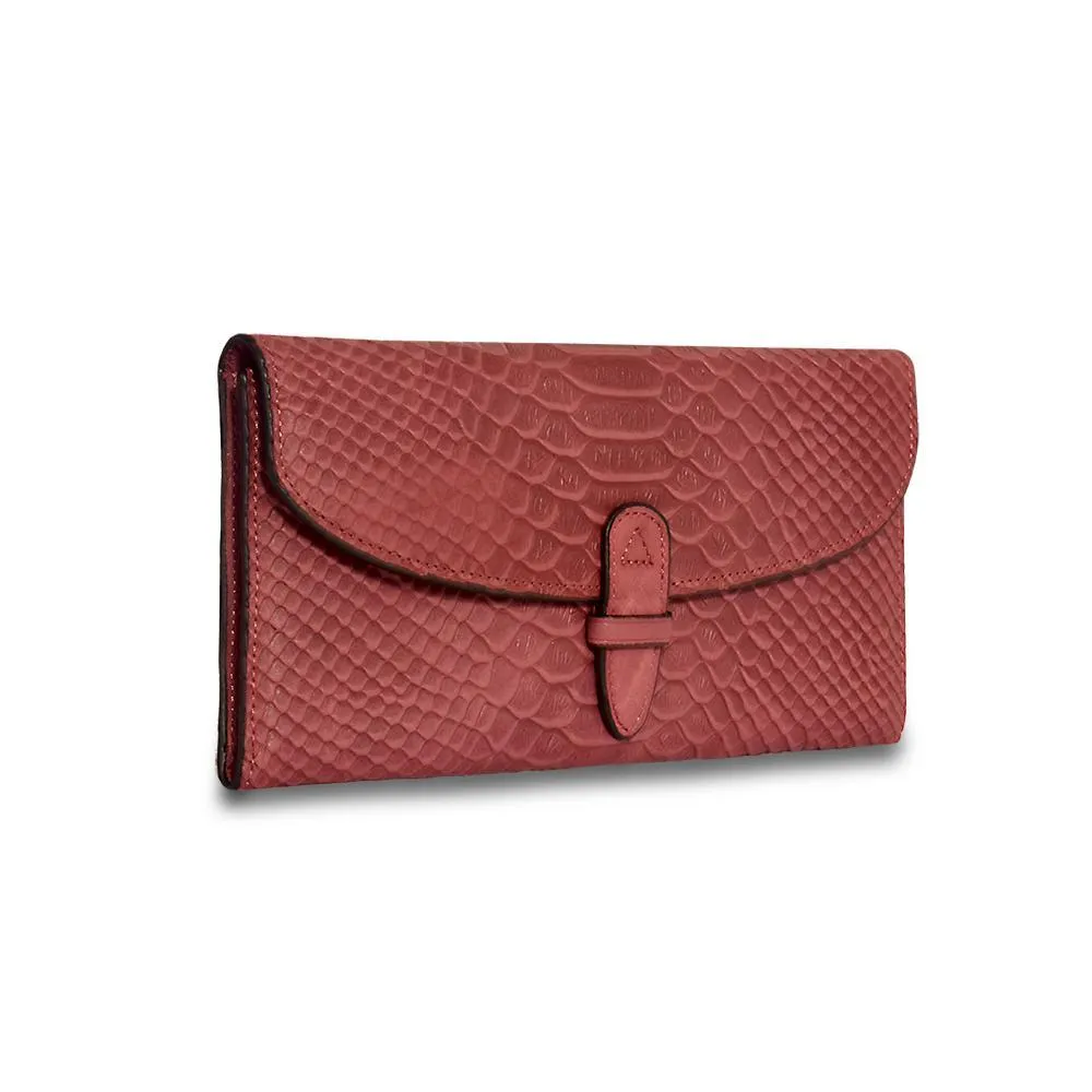 Wealthy Leather Wallet -Red