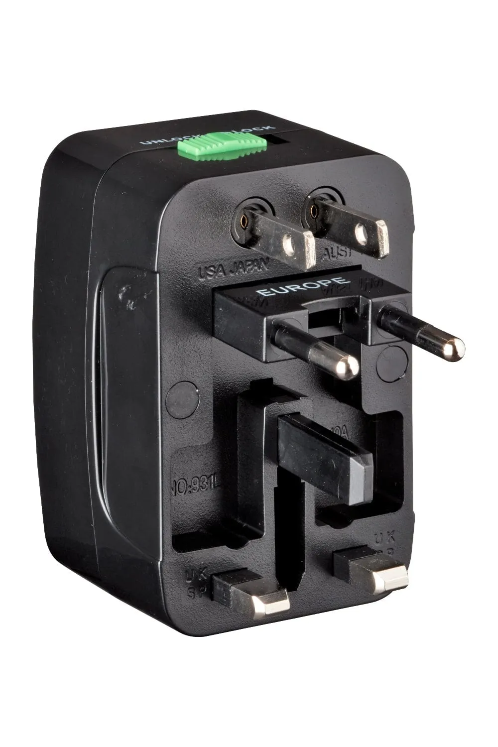 Wenger Universal Travel Adapter Black - 604551