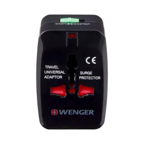 Wenger Universal Travel Adapter Black - 604551