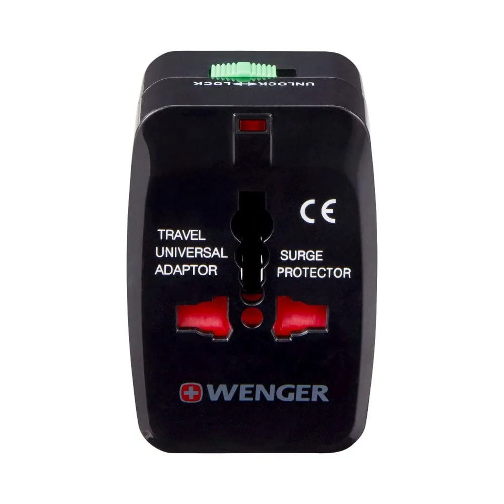 Wenger Universal Travel Adapter Black - 604551