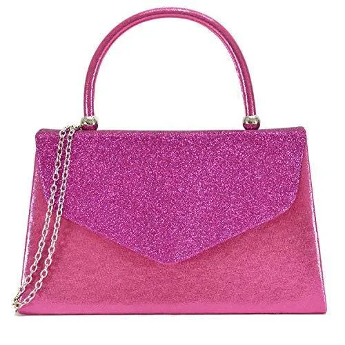 Women's Evening Bag Party Wedding Purses Cocktail Prom with Frosted Glittering l Dasein