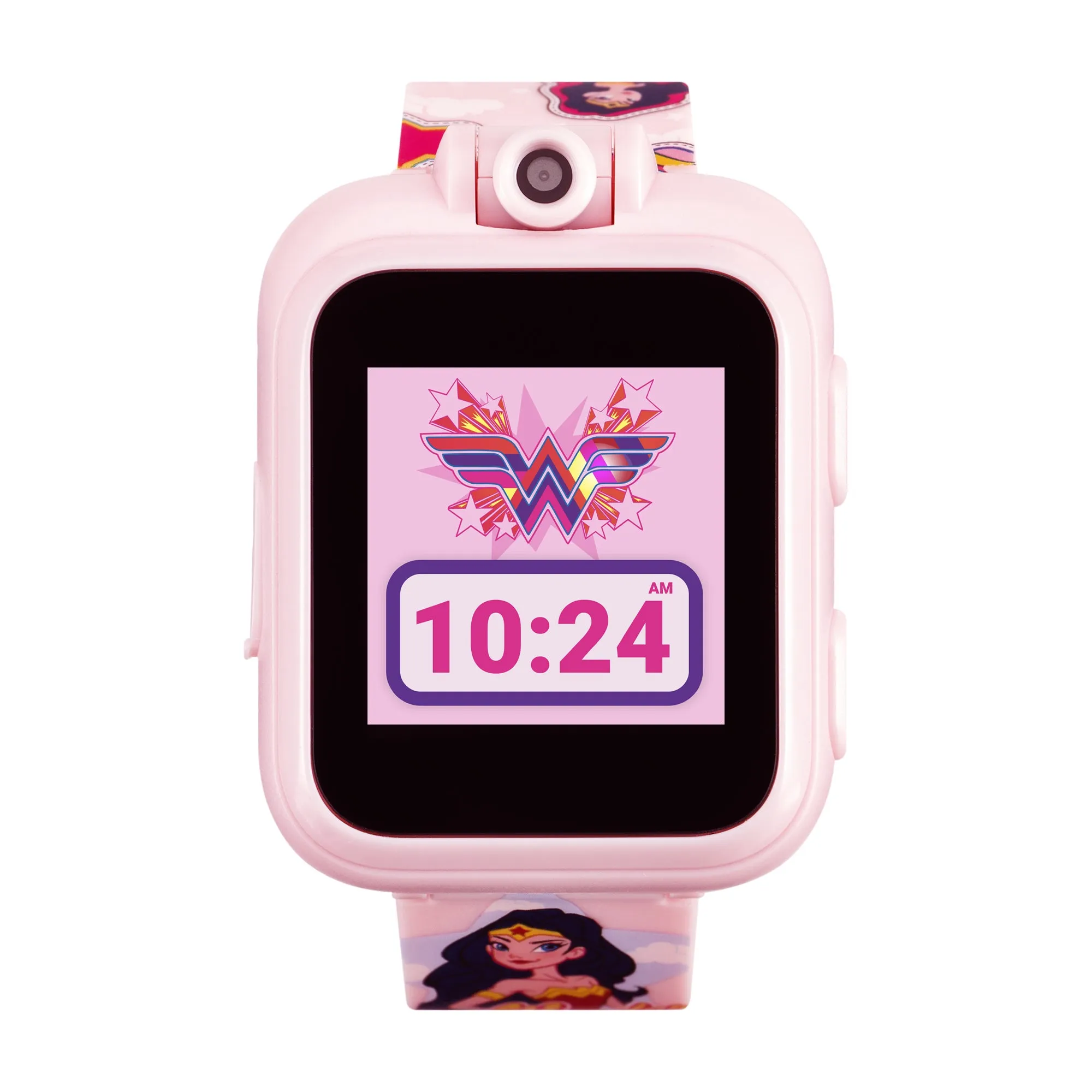 Wonder Woman Smartwatch for Kids by PlayZoom: Blush