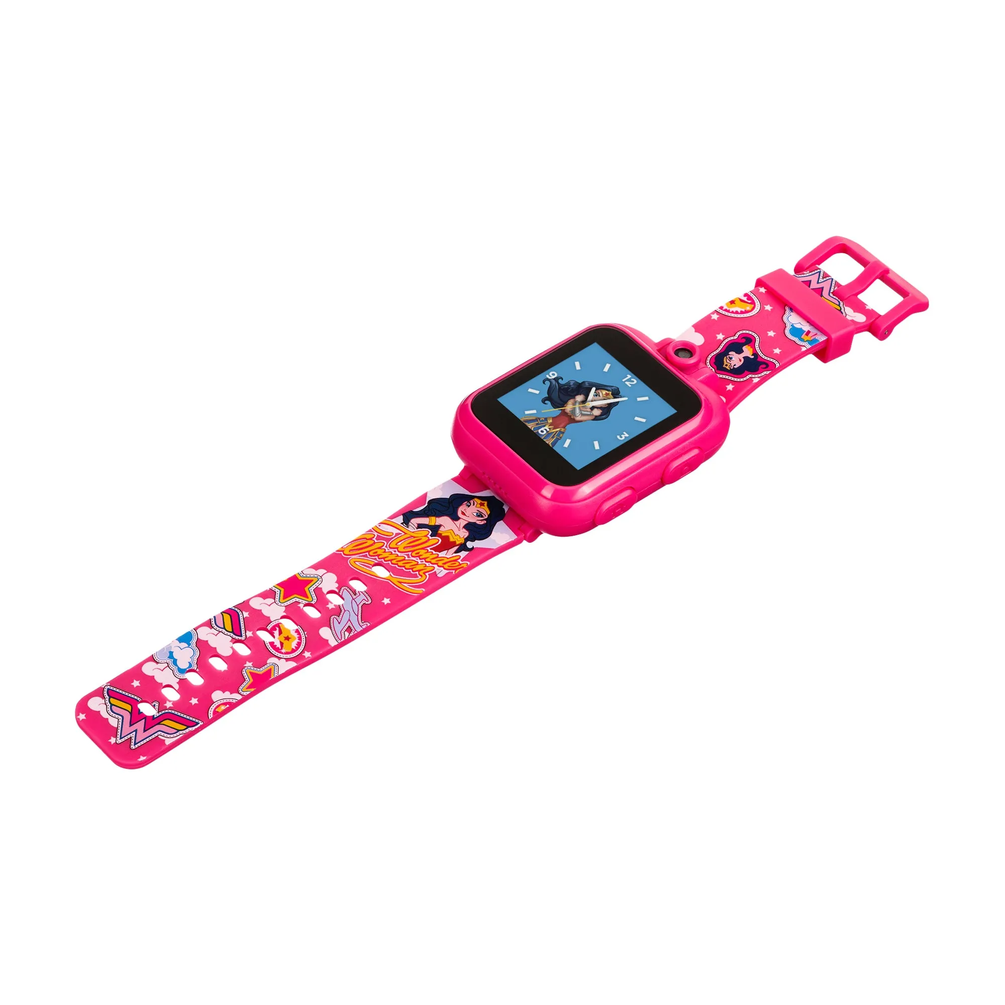 Wonder Woman Smartwatch for Kids by PlayZoom: Fuchsia