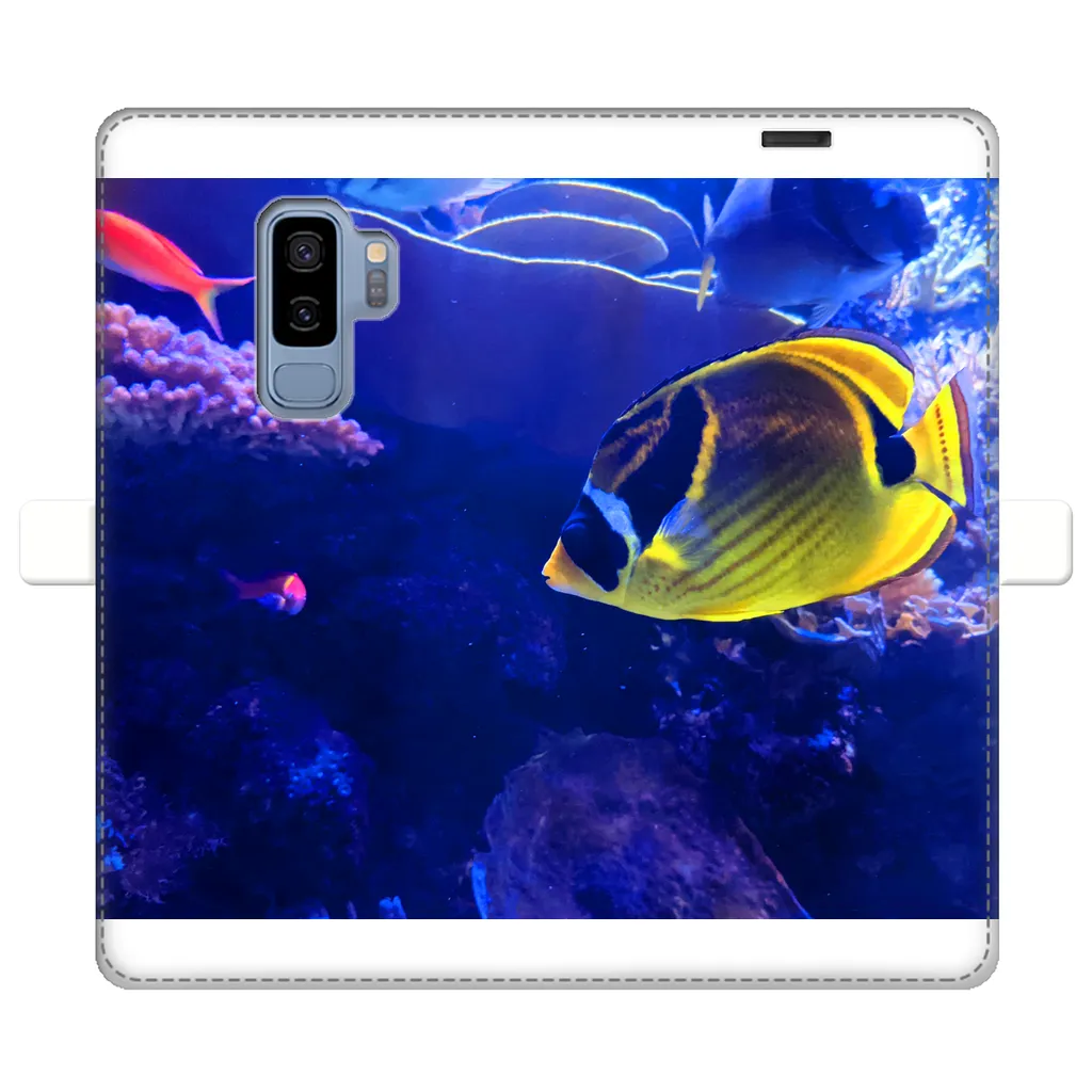 Yellow Fish Fully Printed Wallet Cases