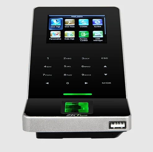 ZKTECO F22 FINGERPRINT WIFI KEYPAD READER - BLACK